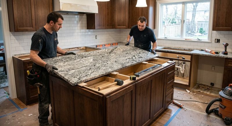 Kitchen Countertop Replacement in Roseville, CA