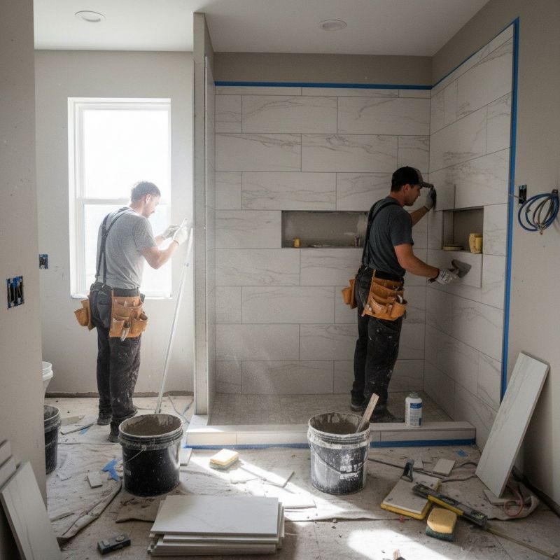 Bathroom Wall Tiling in Alpharetta, GA
