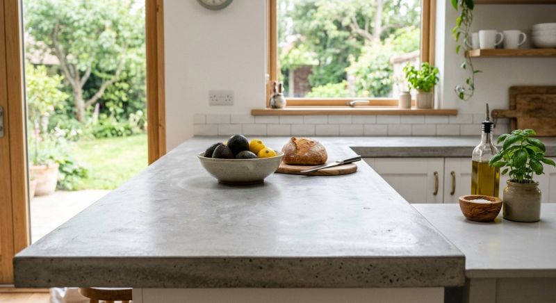 Cement Countertop Pouring in Napa, CA