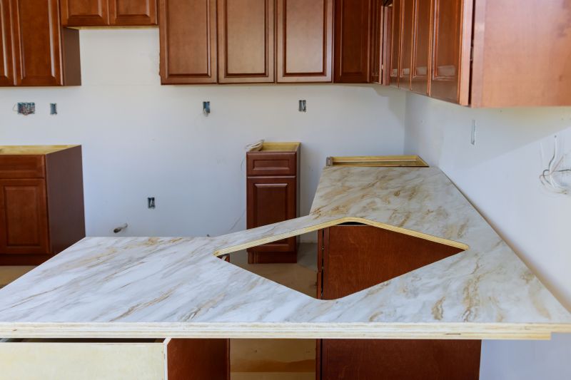 Concrete Countertop Installation