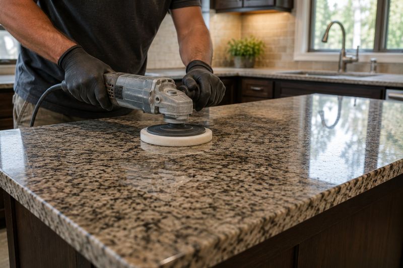 Countertop Buffing in Roseville, CA