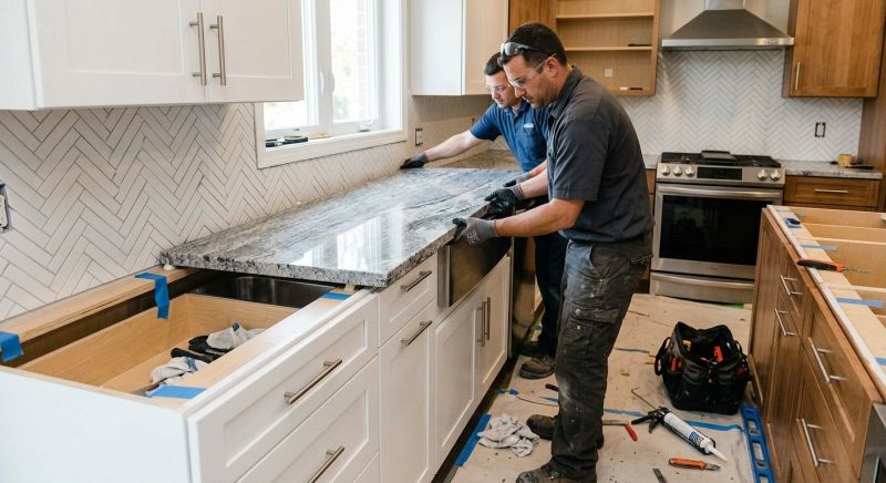 Granite Countertop Installation in Marin County, CA