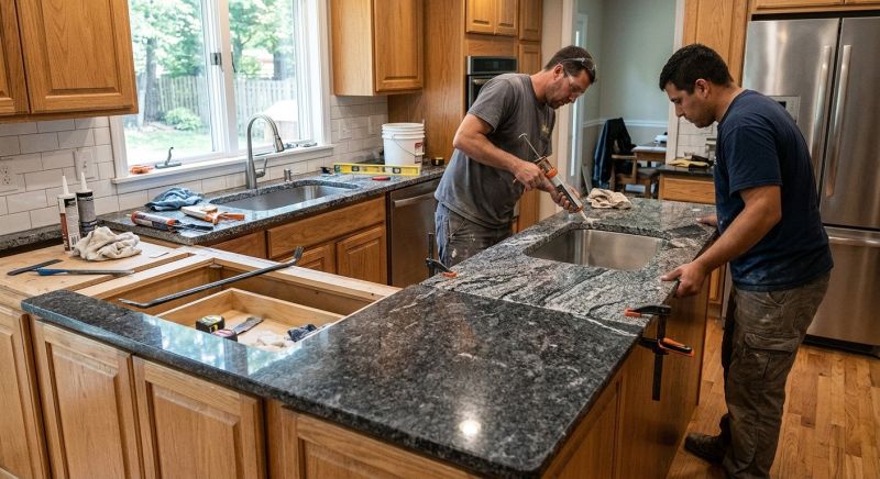 Granite Countertop Installation in Sonoma County, CA