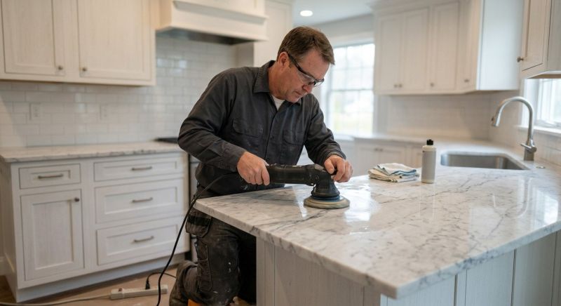 Marble Countertop Polishing in Sacramento, CA