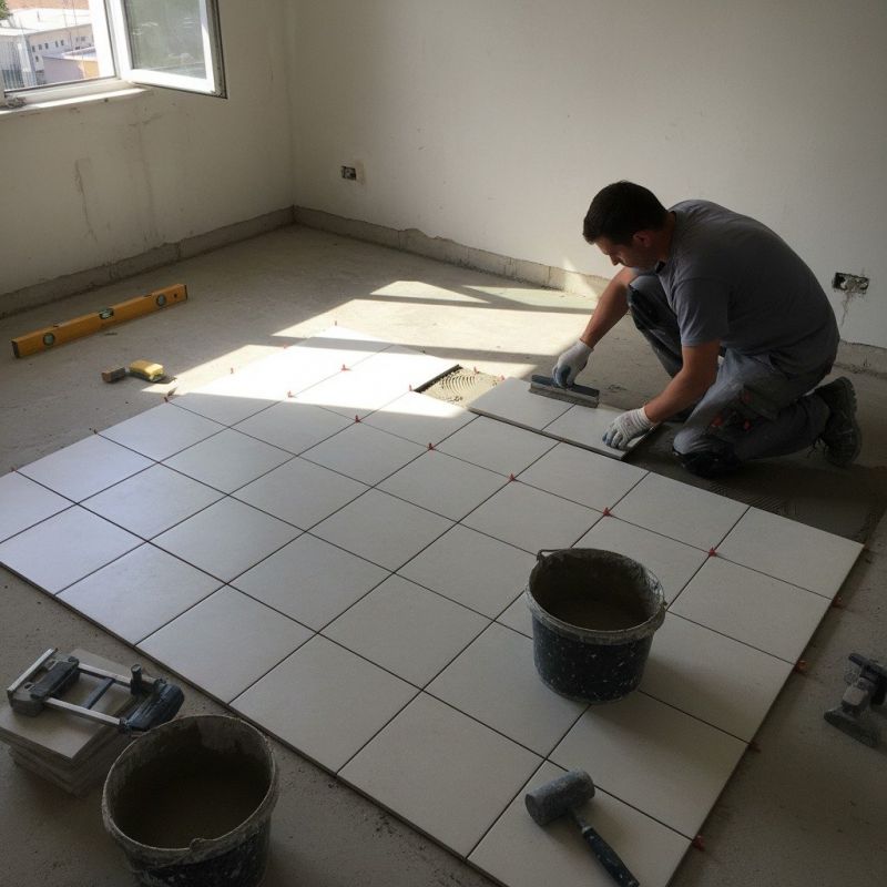 Mosaic Tile Floor Installation in Frederick, MD