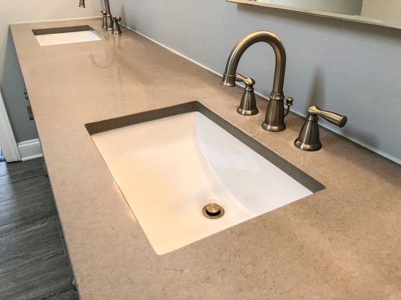 Quartz Slab Installation in Roseville, CA