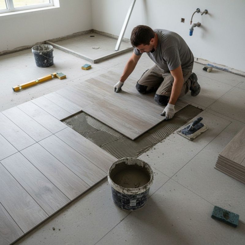 Tile Floor Installation in Loudoun County, VA