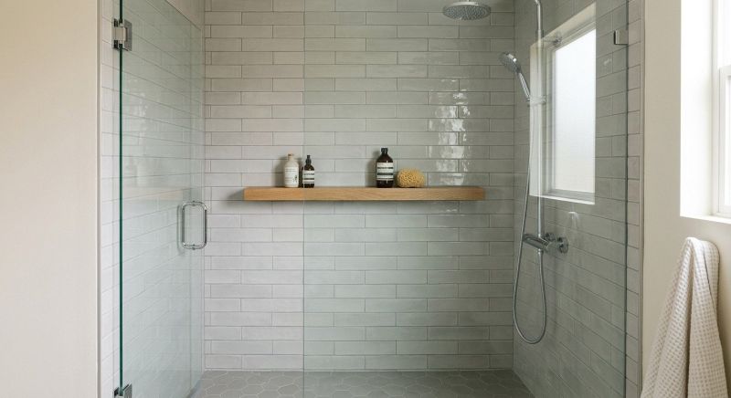 Tile Shower Pan Installation in Conroe, TX