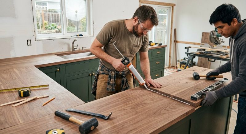 Wood Countertop Replacement in Marin County, CA