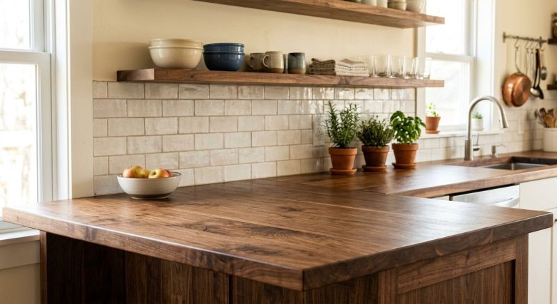 Wood Countertop Replacement in Sonoma County, CA