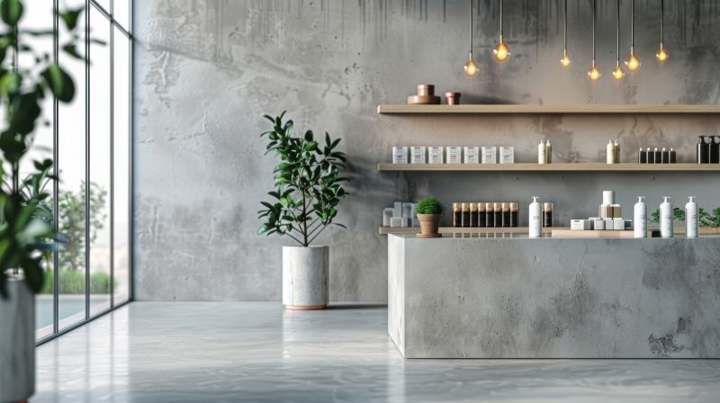 Concrete can be molded into any shape or size, allowing for complete customization